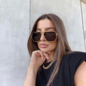 Bottega Veneta - Bottega Veneta Aviator Sunglasses on Designer